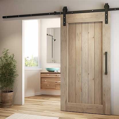 interior-slide-rail-door-tully-moravia-ny Interior Doors - Slide Rail Door - Tully NY